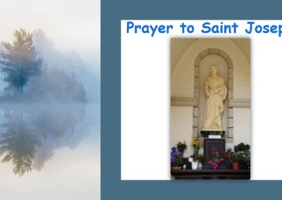 Prayer to St Joseph