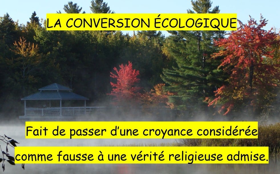 La conversion écologique