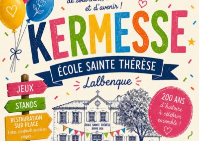 Les 200 ans de l’école Sainte Thérèse à Lalbenque
